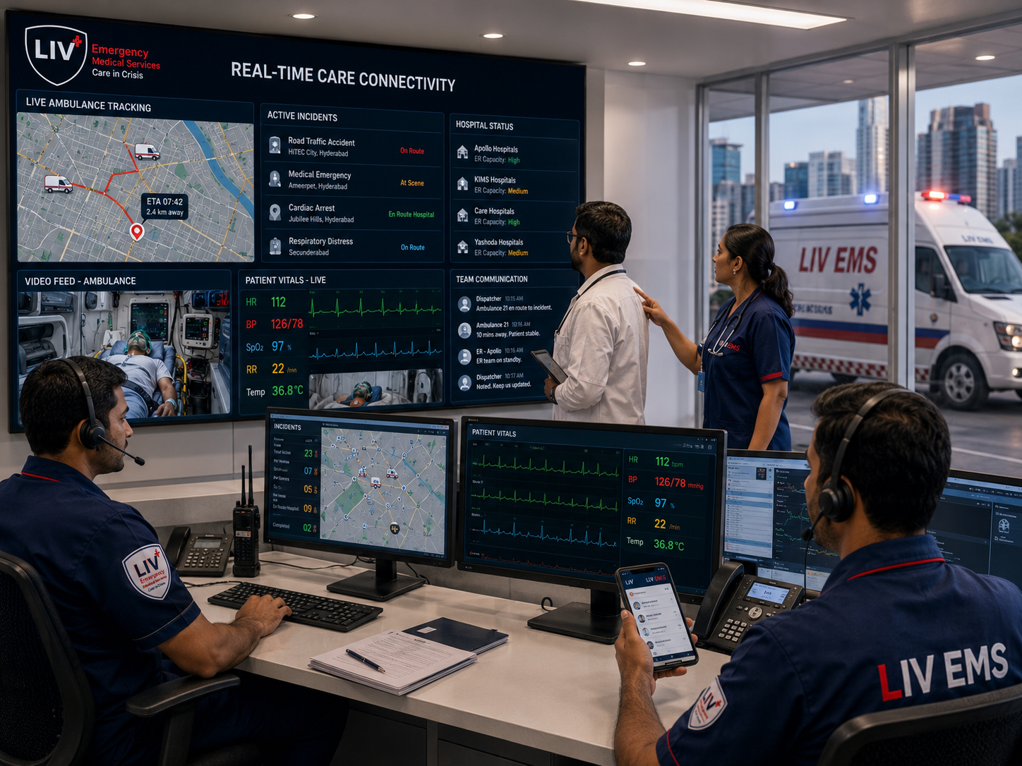 LIV EMS app