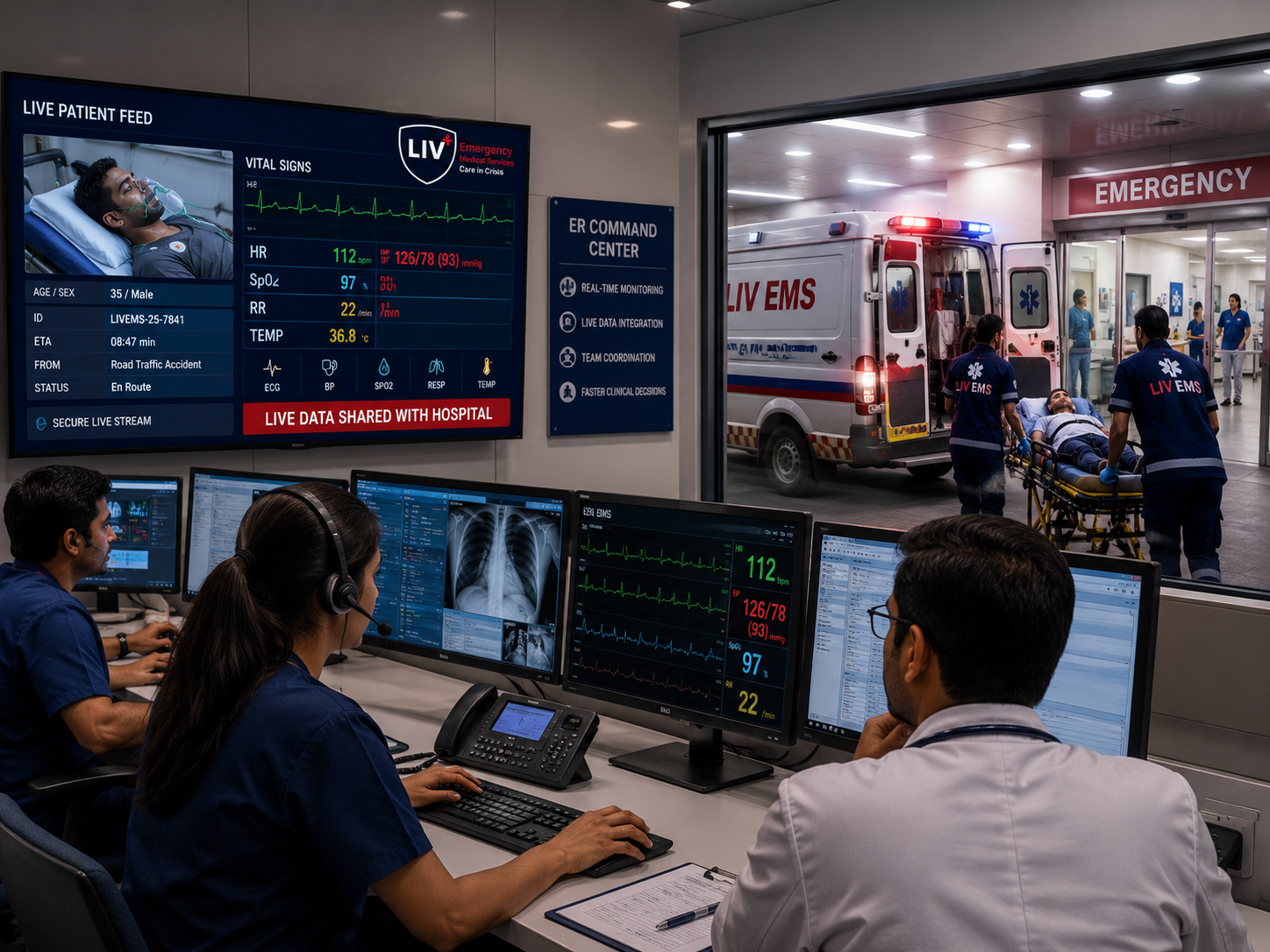 LIV EMS app